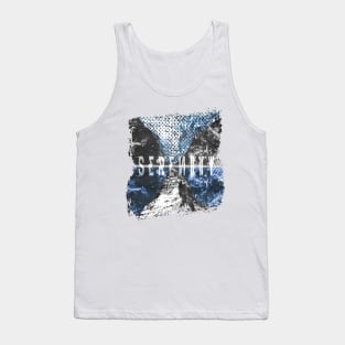 Serenity bordering isolation Tank Top